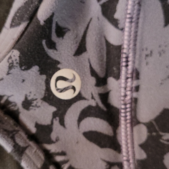 Lululemon Flow Y Black and Grey Bra size 4 - Picture 2 of 8